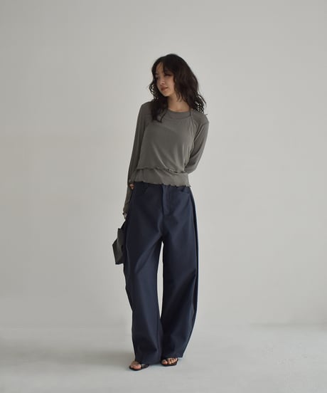 Side Tuck Barrel Pants bo2000-171