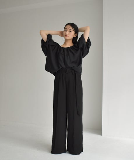 Belt Semiwide Pants【セットアップ着用可能】 bo2000-88