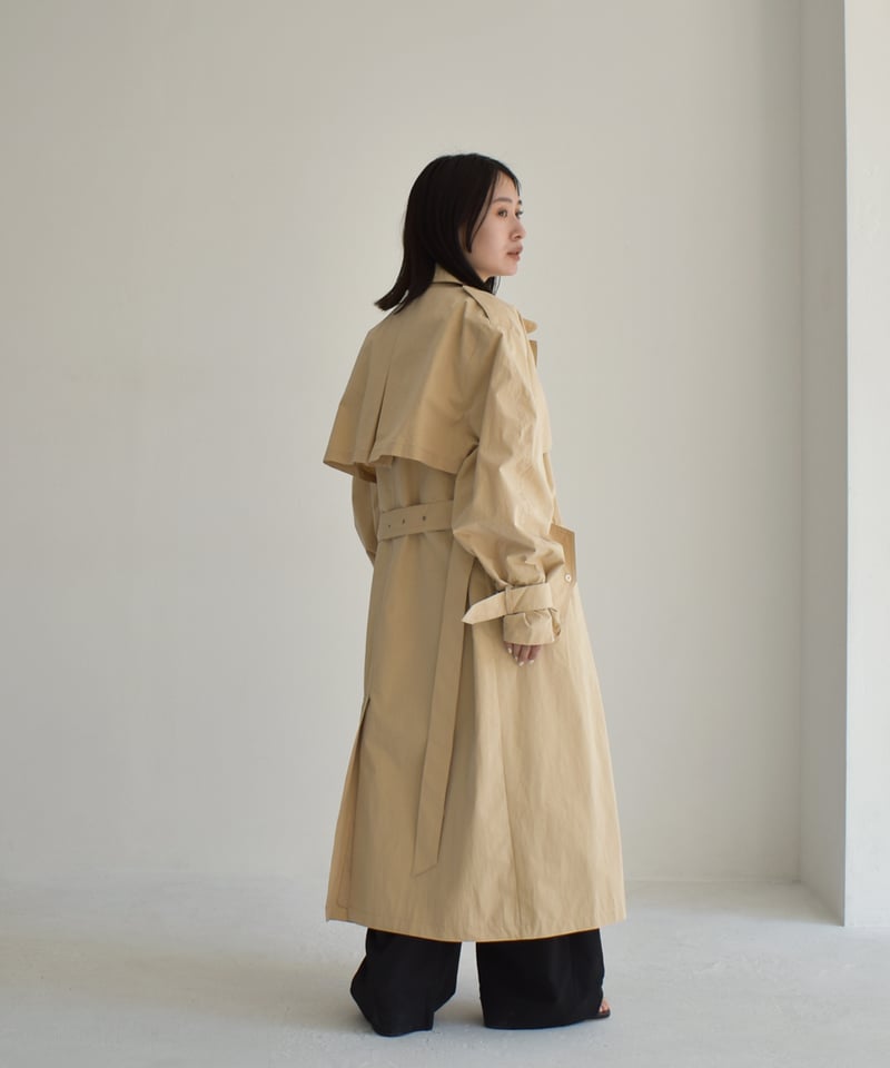 Volume Sleeve Trench Coat c1911-45 | cizatto