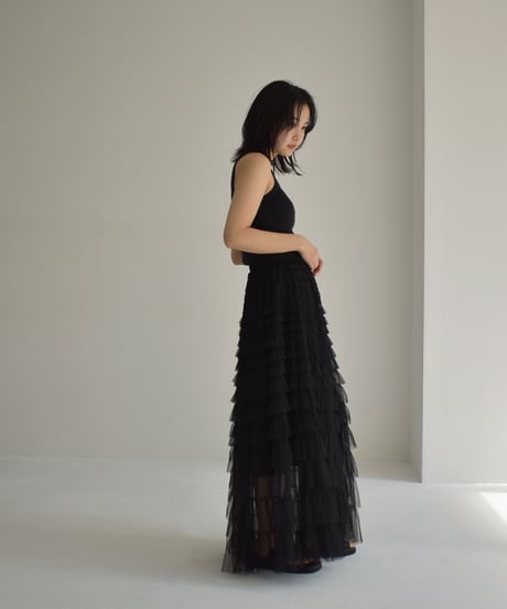 Tiered Tulle Frill Skirt bo2000-111