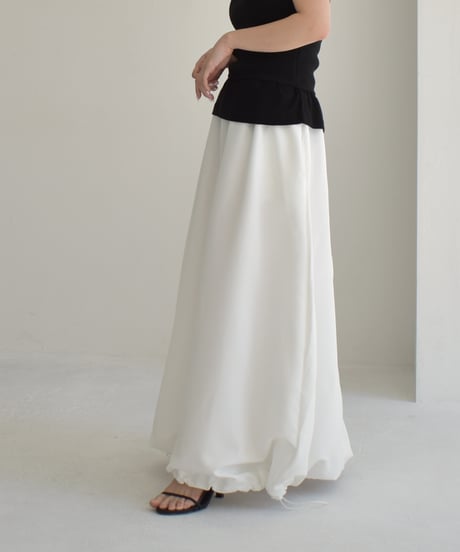 Drawstring Balloon Skirt bo2000-110