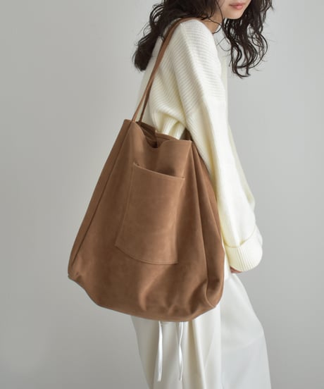 Fake Suede Tote Bag b1910-41