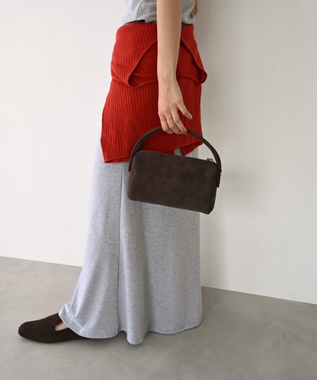 Suede Square Mini Bag b1910-43