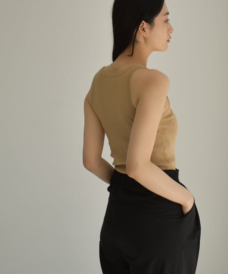 American Sleeve knit Tank t1911-195