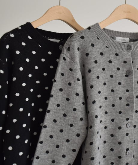 Dot Knit Cardigan t1911-573