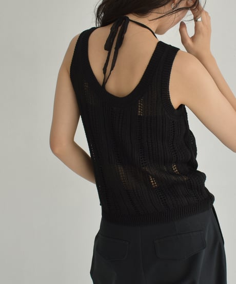 Layered Design Mesh Nosleeve t1911-400