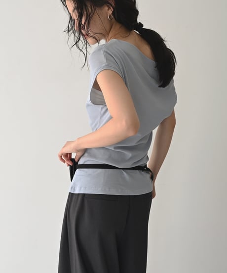 Asymmetry Gather Tops t1911-537