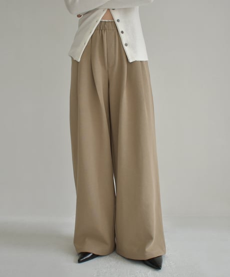 Double Waist Tuck Sweat Pants bo2000-146