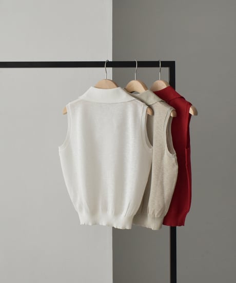 Sheer Nosleeve Knit t1911-416