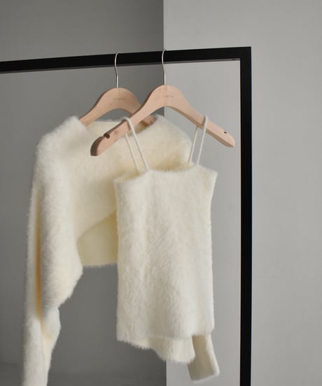 Shaggy Layered Knit Tops t1911-233