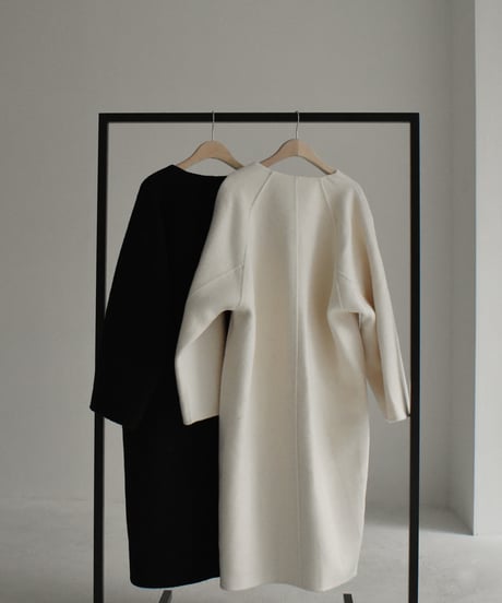 Nocollar Wool Coat c1911-40