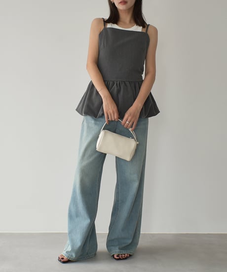 Balloon Camisole Tops t1911-413