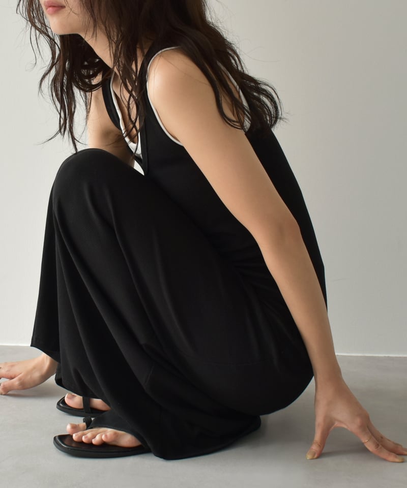 Layered Docking Rib Tunk Onepiece op-0202009553