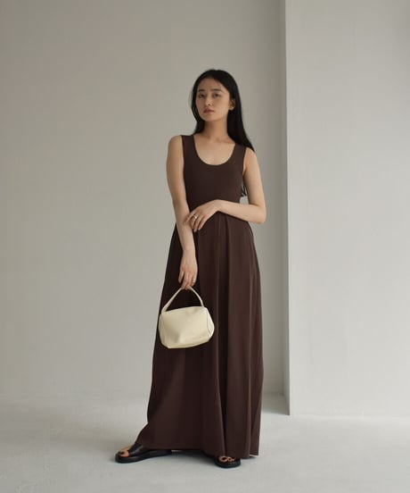 Waist Tuck 2way Nosleeve Oenpiece op-0202009504