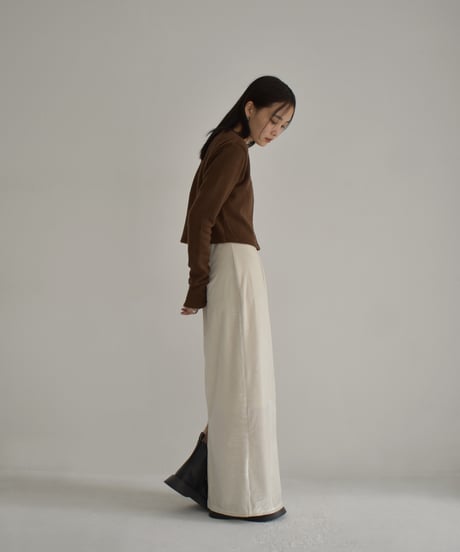 Velor Highwaist Pencil Skirt bo2000-129