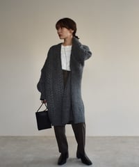 Cable Volume Knit Cardigan t1911-48