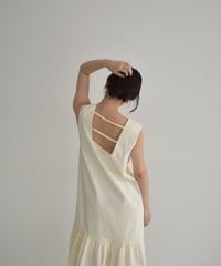 Back Open Nosleeve Onepiece op-0202009531