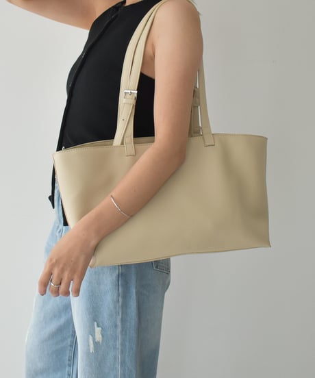 Fake Leather Tote Bag b1910-38