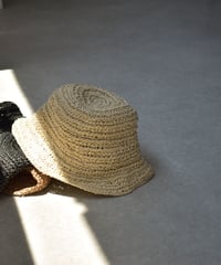 Straw Bucket Hat h2000-3