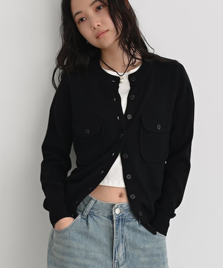 Pocket Knit Cardigan t1911-509
