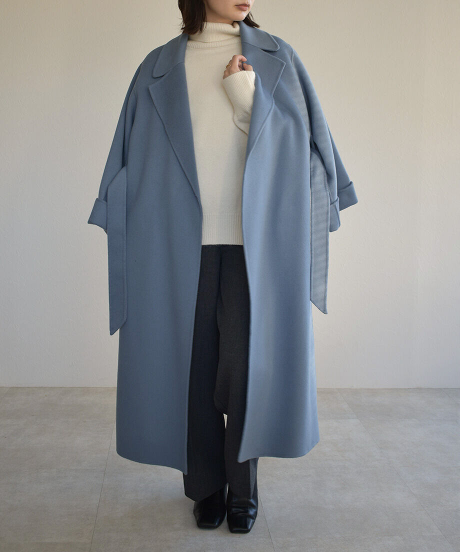 らむ様！cizatto Wool Gown Coat ウールガウンコート　ロング cizatto】 Wool Gown Coat ウールガウンコート - メルカリ