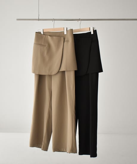 Skirt Layered Pants bo2000-109