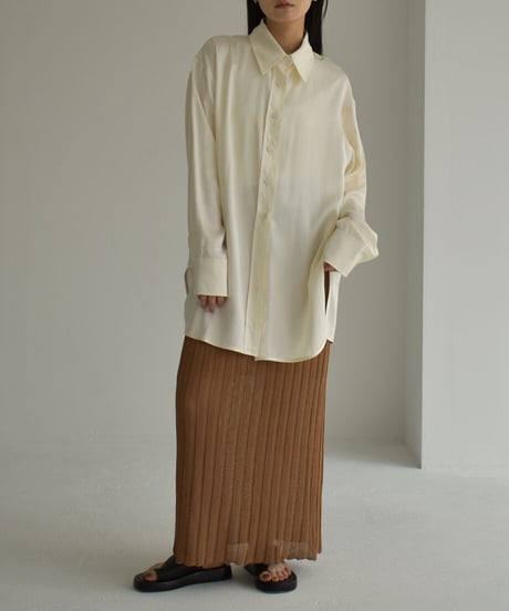 Loose Silhouette Shirt t1911-190