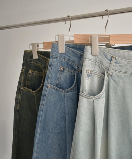 Tuck Straight Denim bo2000-175