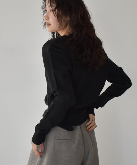 Compact Vneck Knit Cardigan t1911-453