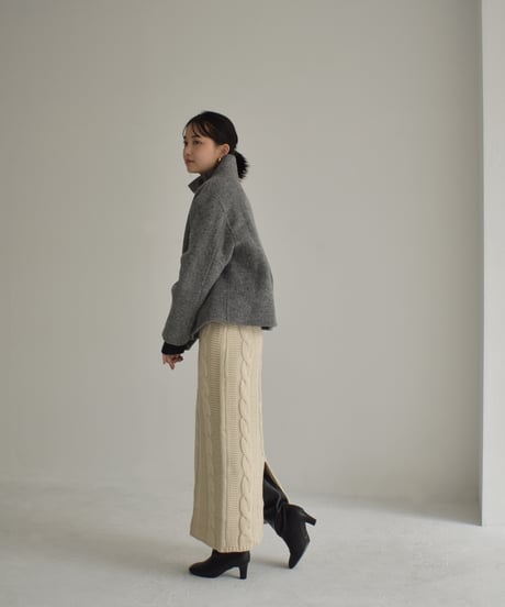 Wool Stand Collar Short Coat ⅽ1911-38