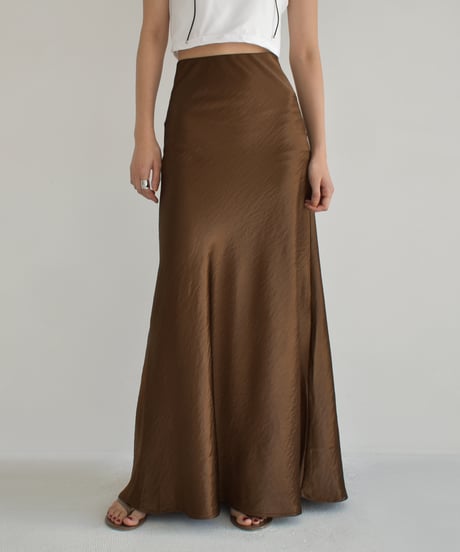 Satin Narrow Skirt bo2000-156