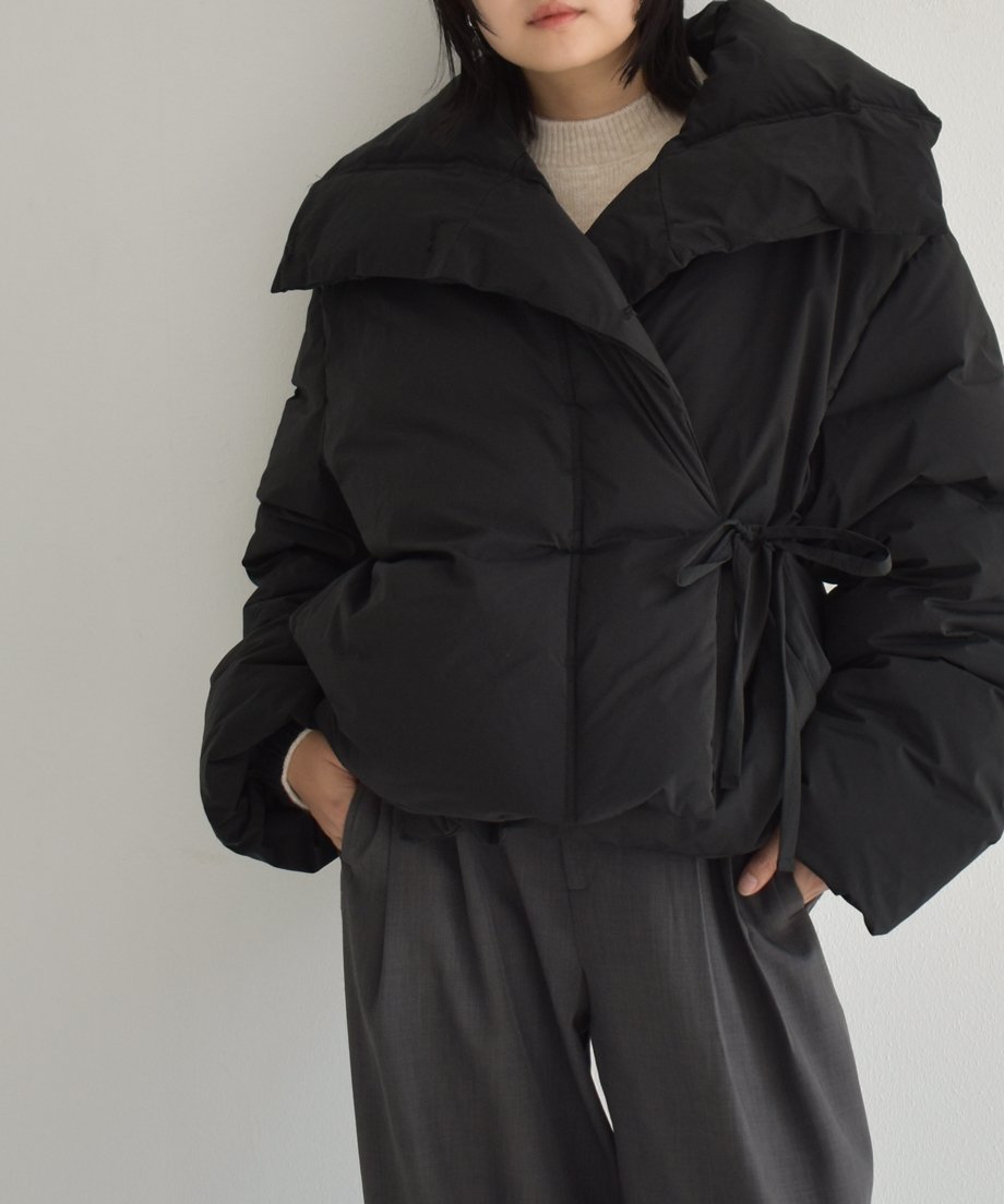 Stand Collar Short Down Jacket c1911-42 | cizatto Stand Collar Short Down Jacket c1911-42 | cizatto