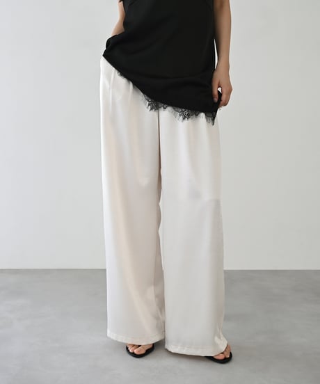 Satin Tuck Pants bo2000-191