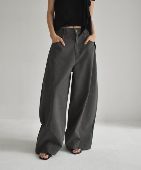 Wide Denim Pants bo2000-170