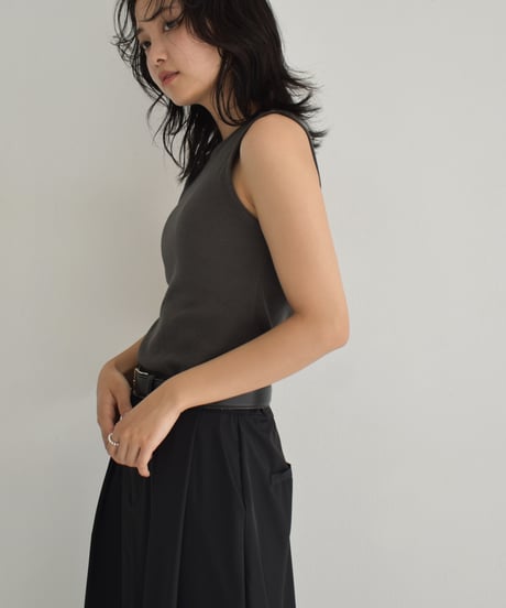 Pad In Rib Tank Top t1911-279