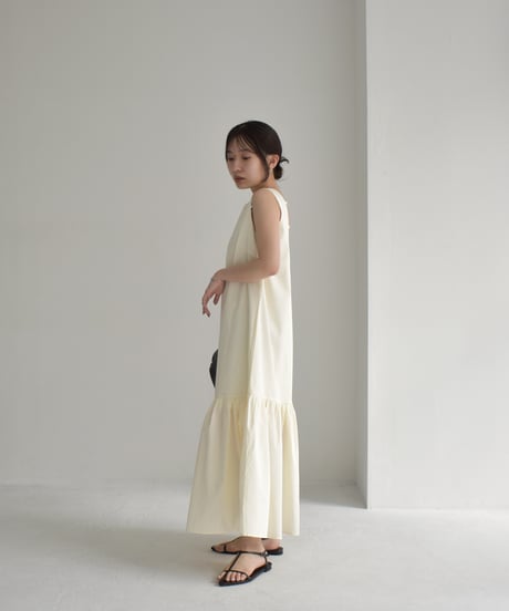 Back Open Nosleeve Onepiece op-0202009531