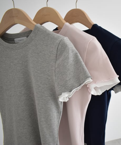 Mellow Layered Design Tshirt t1911-541