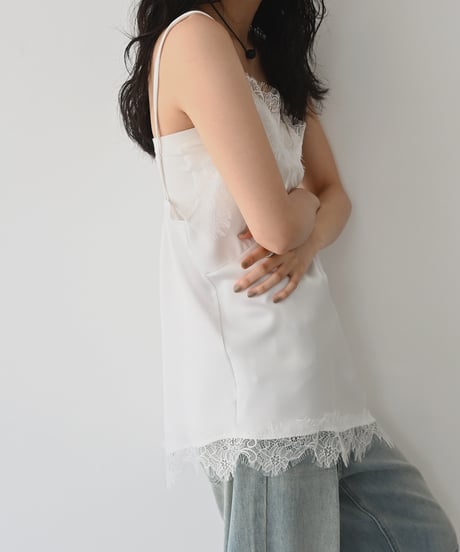 Asymmetry Lace Camisole t1911-529