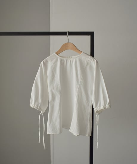 Drawstring Sleeve Blouse t1911-301