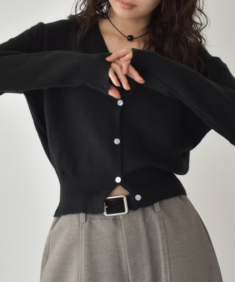 Compact Vneck Knit Cardigan t1911-453