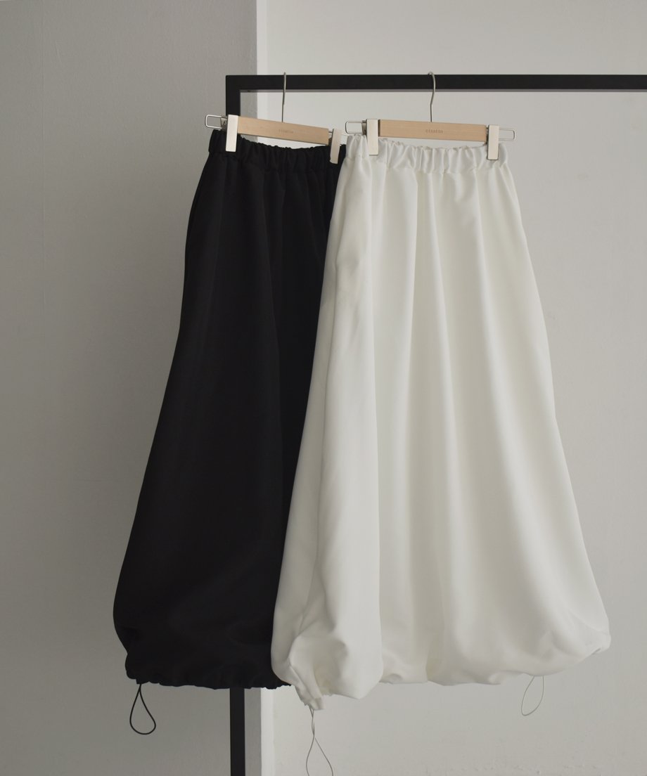 Drawstring Balloon Skirt bo2000-110 | cizatto