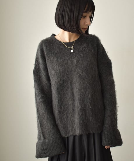 Shaggy Knit Tops t1911-168