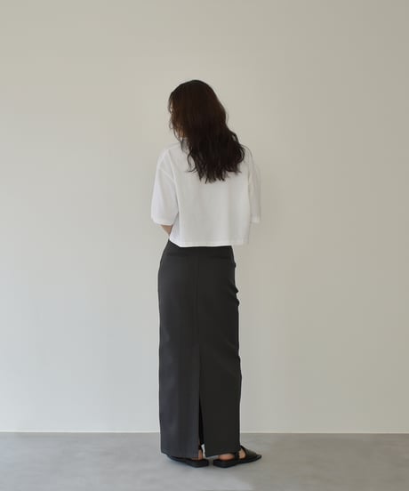 Short Wide Silhouette Tshirt t1911-388