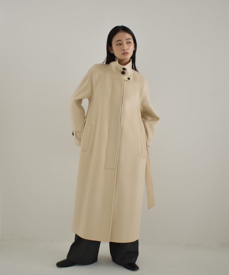 Stand Collar Long Coat ⅽ1911-39 | cizatto Stand Collar Long Coat ⅽ1911-39 | cizatto