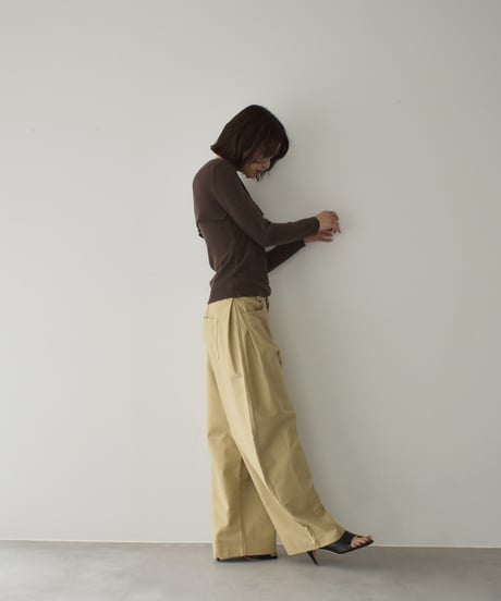 Rib Layered Knit Set t1911-434