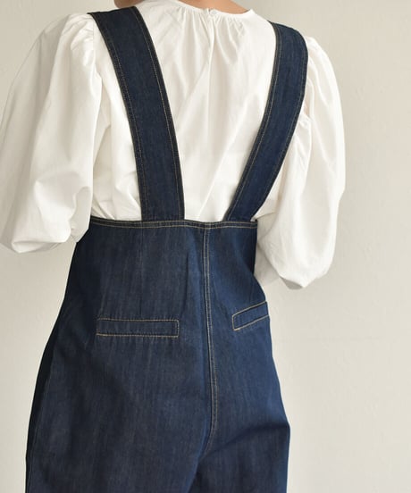 Waist Tuck Denim Allinone op-0202009476
