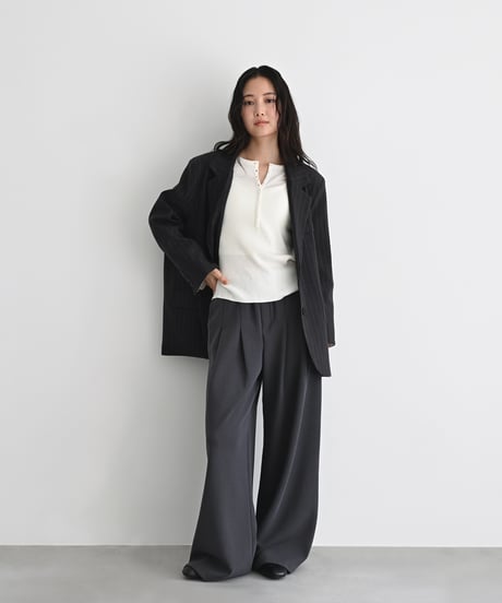 Henry Neck Knit Tops t1911-514