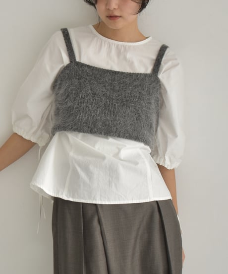 Drawstring Sleeve Blouse t1911-301