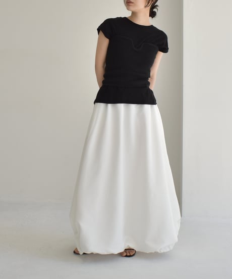 Drawstring Balloon Skirt bo2000-110