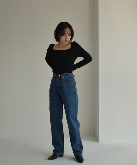 Highwaist Straight Denim bo2000-76